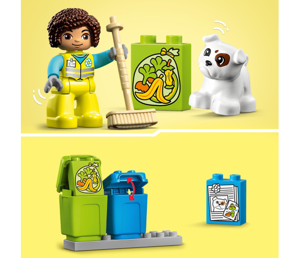 LEGO Duplo 10987 Ciężarówka recyklingowa - 1144302 - zdjęcie 3